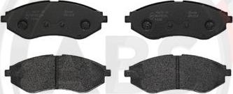 A.B.S. P24048 - Set placute frana,frana disc aaoparts.ro