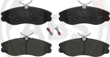 A.B.S. P24039 - Set placute frana,frana disc aaoparts.ro