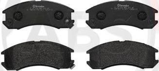 A.B.S. P24024 - Set placute frana,frana disc aaoparts.ro