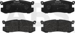 A.B.S. P24025 - Set placute frana,frana disc aaoparts.ro