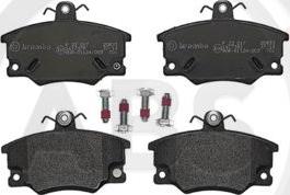 A.B.S. P23017 - Set placute frana,frana disc aaoparts.ro