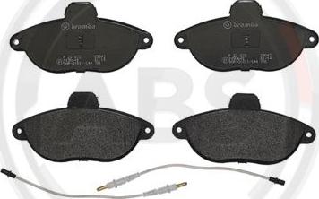 A.B.S. P23072 - Set placute frana,frana disc aaoparts.ro