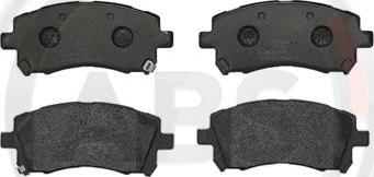 A.B.S. P78010 - Set placute frana,frana disc aaoparts.ro