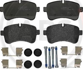 A.B.S. PA6027 - Set placute frana,frana disc aaoparts.ro