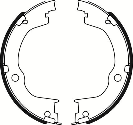 ABTEX ABS4369 - Set saboti frana aaoparts.ro