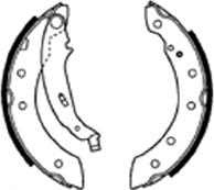 ABTEX ABS519 - Set saboti frana aaoparts.ro