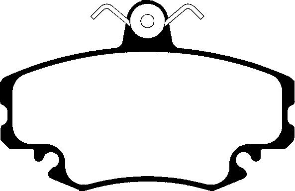 ABTEX PLU845 - Set placute frana,frana disc aaoparts.ro