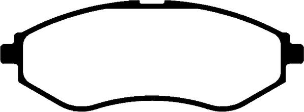 ABTEX PLU3997 - Set placute frana,frana disc aaoparts.ro