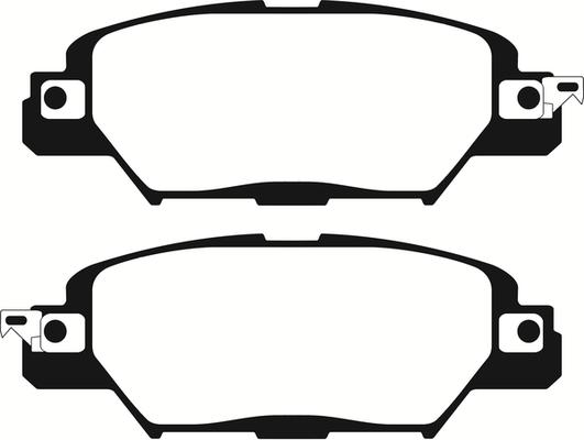 ABTEX PLU2374 - Set placute frana,frana disc aaoparts.ro