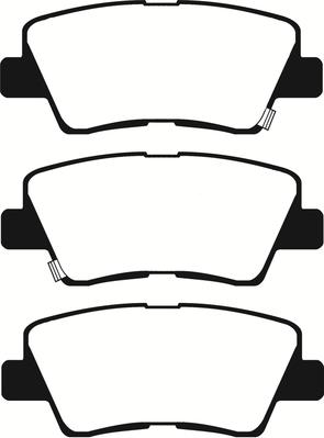 ABTEX PLU2275 - Set placute frana,frana disc aaoparts.ro