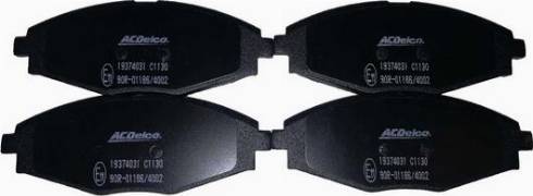 ACDelco 19374031 - Set placute frana,frana disc aaoparts.ro