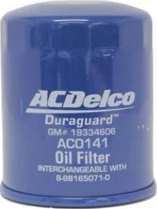ACDelco AC0141 - Filtru ulei aaoparts.ro