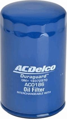ACDelco AC0186 - Filtru ulei aaoparts.ro