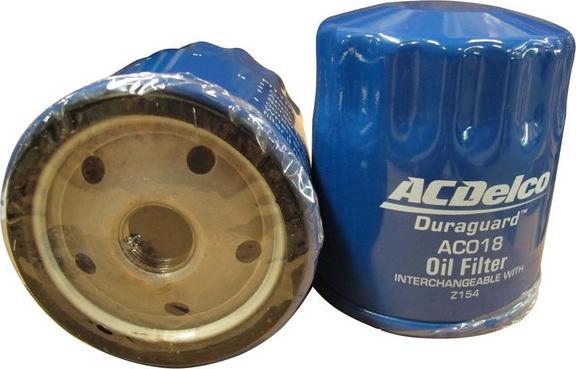 ACDelco AC018 - Filtru ulei aaoparts.ro
