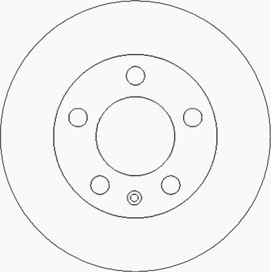ACDelco AC2255D - Disc frana aaoparts.ro