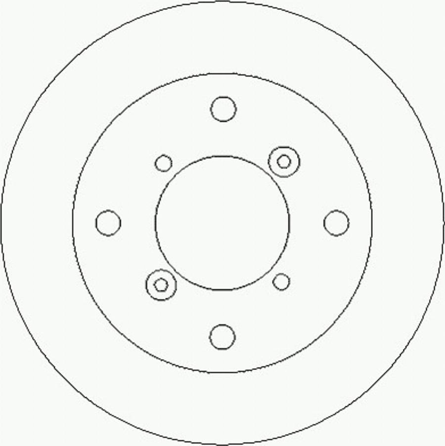 ACDelco AC2234D - Disc frana aaoparts.ro
