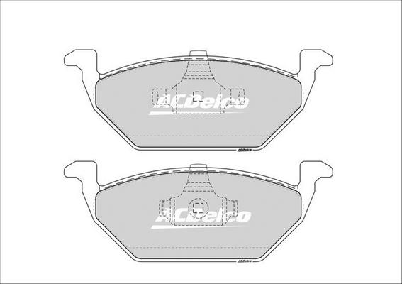 ACDelco ACD1387 - Set placute frana,frana disc aaoparts.ro