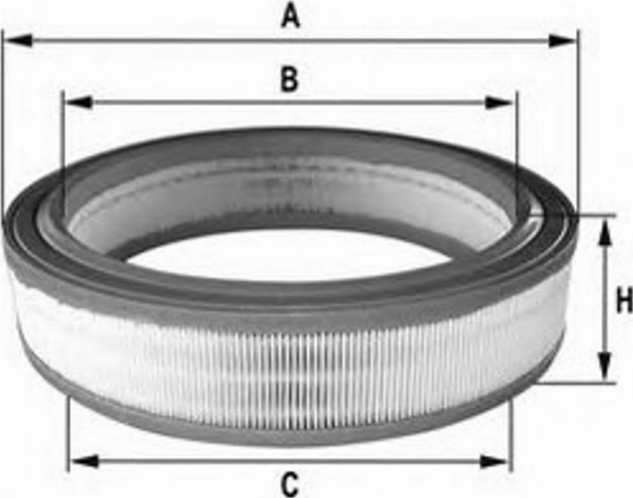 ACDelco PC2378E - Filtru aer aaoparts.ro