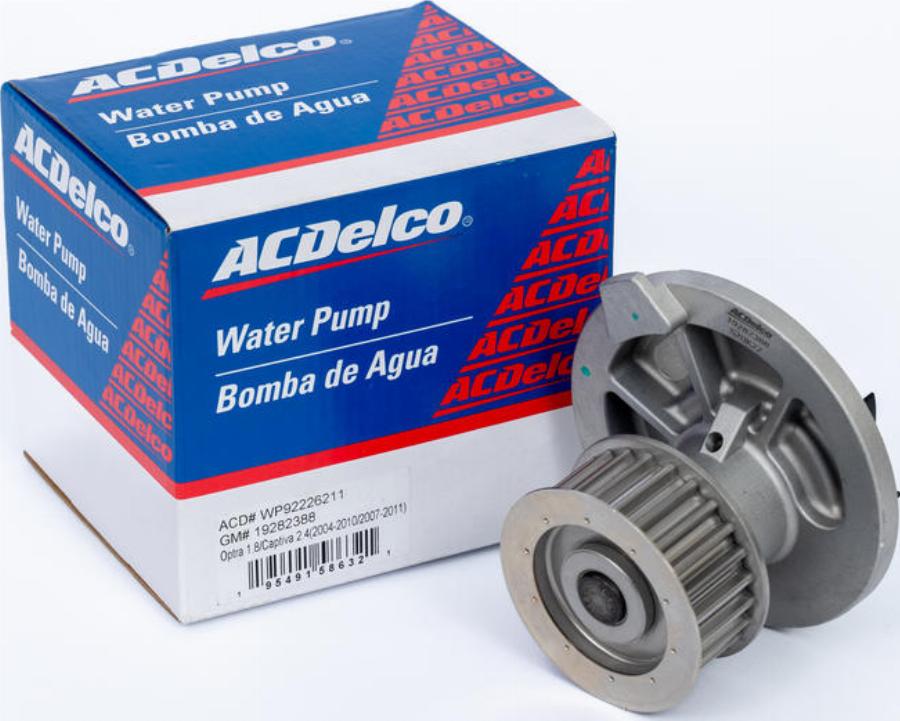 ACDelco 19282388 - Pompa apa aaoparts.ro