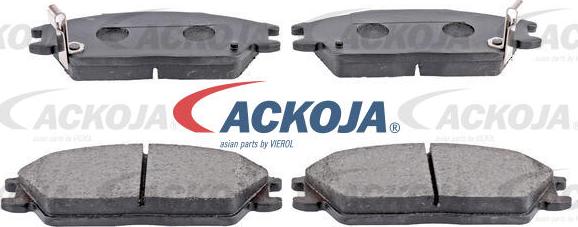 ACKOJA A52-0068 - Set placute frana,frana disc aaoparts.ro