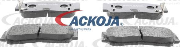 ACKOJA A52-2104 - Set placute frana,frana disc aaoparts.ro