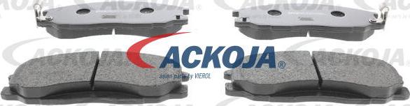 ACKOJA A52-2133 - Set placute frana,frana disc aaoparts.ro