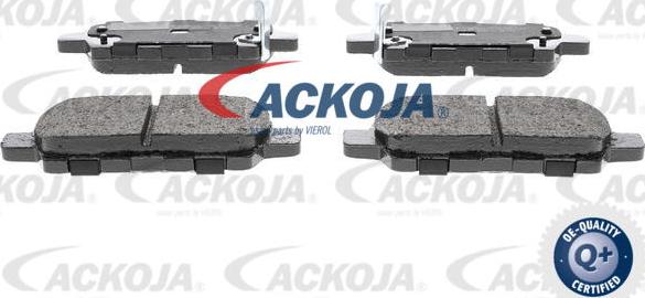 ACKOJA A38-0035 - Set placute frana,frana disc aaoparts.ro