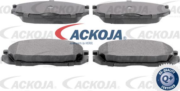 ACKOJA A38-0031 - Set placute frana,frana disc aaoparts.ro
