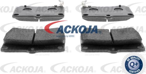 ACKOJA A32-0041 - Set placute frana,frana disc aaoparts.ro