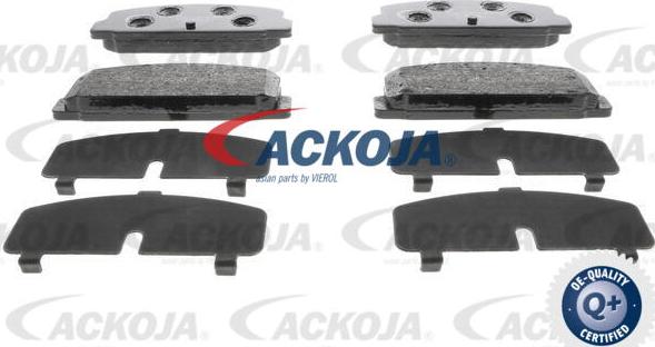 ACKOJA A32-0032 - Set placute frana,frana disc aaoparts.ro