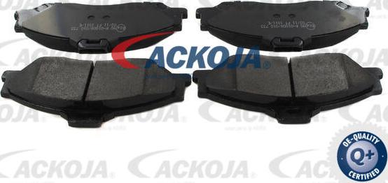 ACKOJA A32-0028 - Set placute frana,frana disc aaoparts.ro