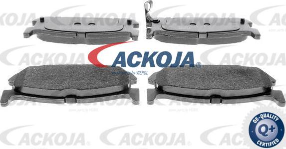 ACKOJA A32-0130 - Set placute frana,frana disc aaoparts.ro
