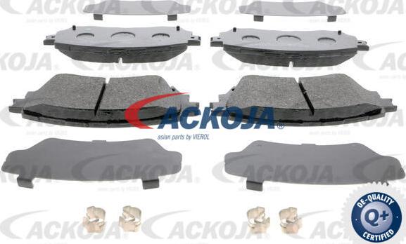 ACKOJA A32-0242 - Set placute frana,frana disc aaoparts.ro