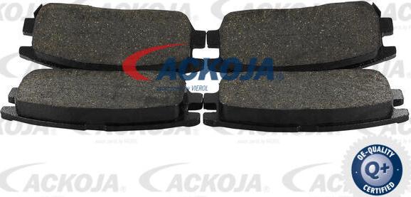 ACKOJA A37-0010 - Set placute frana,frana disc aaoparts.ro