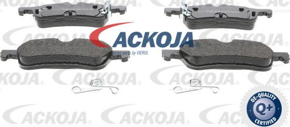 ACKOJA A26-0244 - Set placute frana,frana disc aaoparts.ro