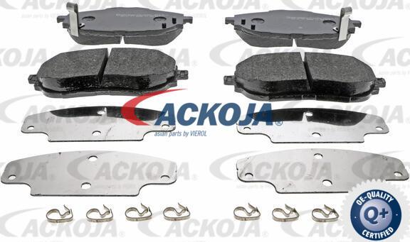 ACKOJA A70-0470 - Set placute frana,frana disc aaoparts.ro