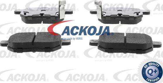 ACKOJA A70-0038 - Set placute frana,frana disc aaoparts.ro