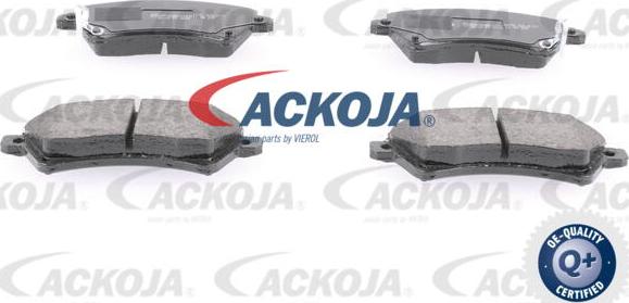 ACKOJA A70-0032 - Set placute frana,frana disc aaoparts.ro