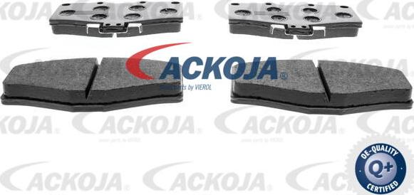 ACKOJA A70-0027 - Set placute frana,frana disc aaoparts.ro