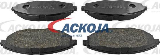 ACKOJA A51-2100 - Set placute frana,frana disc aaoparts.ro