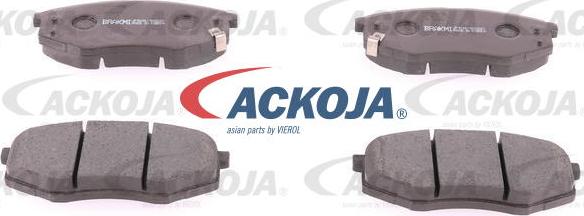 ACKOJA A52-2118 - Set placute frana,frana disc aaoparts.ro