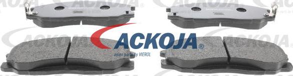 ACKOJA A52-2133 - Set placute frana,frana disc aaoparts.ro