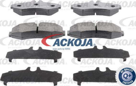 ACKOJA A38-0053 - Set placute frana,frana disc aaoparts.ro