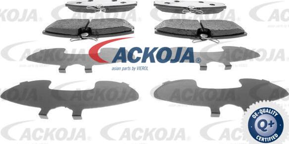 ACKOJA A38-0033 - Set placute frana,frana disc aaoparts.ro