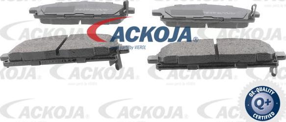 ACKOJA A38-0147 - Set placute frana,frana disc aaoparts.ro