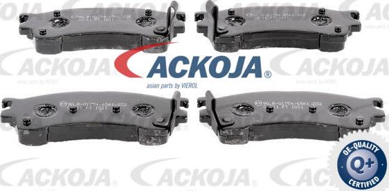 ACKOJA A32-0042 - Set placute frana,frana disc aaoparts.ro