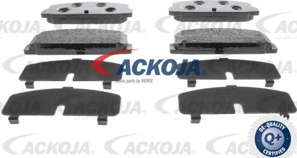 ACKOJA A32-0032 - Set placute frana,frana disc aaoparts.ro
