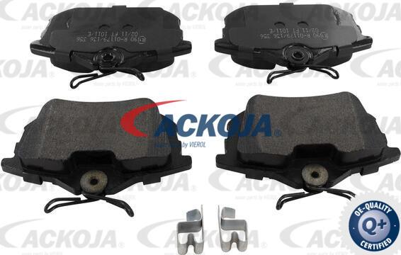 ACKOJA A37-0022 - Set placute frana,frana disc aaoparts.ro