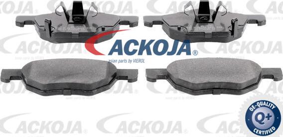ACKOJA A26-0091 - Set placute frana,frana disc aaoparts.ro
