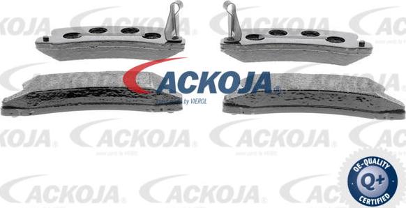 ACKOJA A70-0051 - Set placute frana,frana disc aaoparts.ro